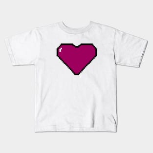 Pixel heart Kids T-Shirt